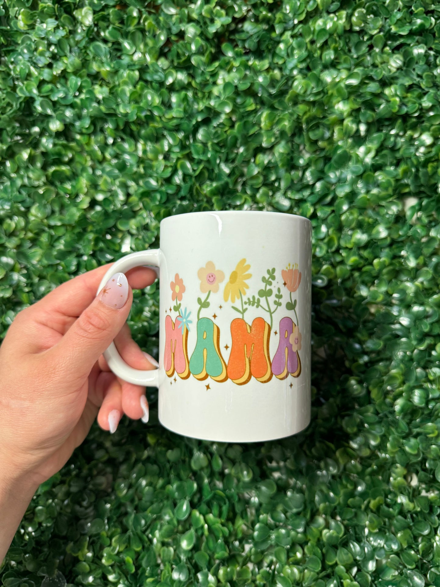 Floral MAMA Mug