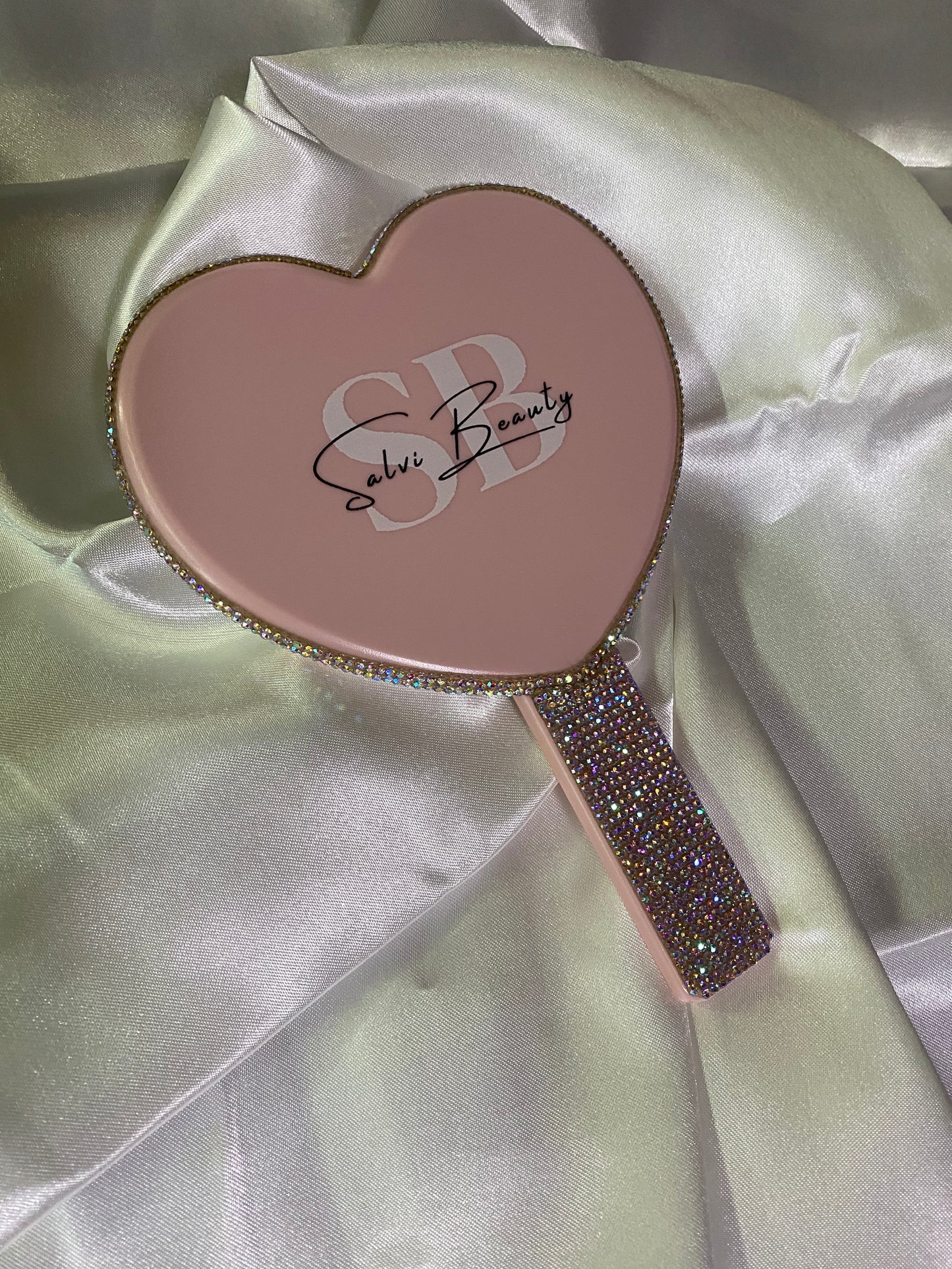 Hand Held Heart Mirror