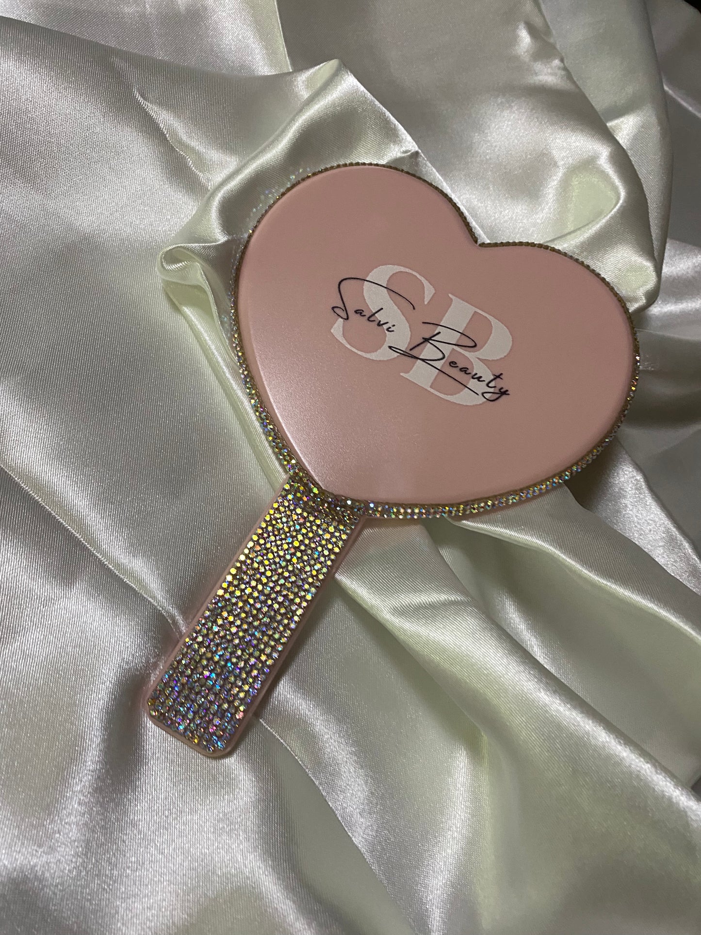 Hand Held Heart Mirror